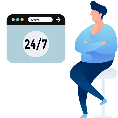 24/7 accessibility business website design that stays online always and works smoothly on all devices for easy service access