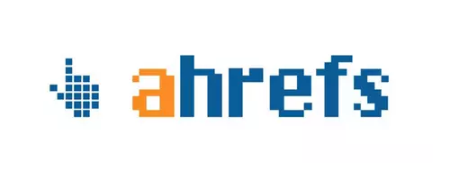 Ahrefs logo of seo tool used for keyword research and website analysis