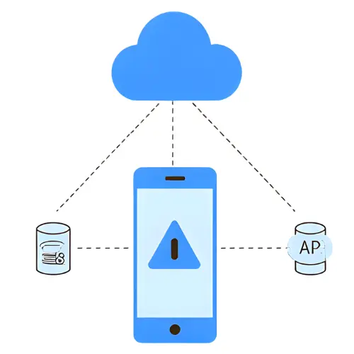 Backend and api integration connecting apps to servers, databases, and tools for smooth fast and reliable performance