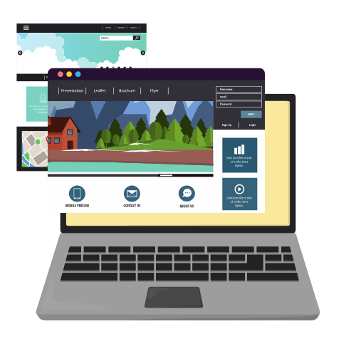 Professional business website designed by website development company in India for user-friendly online growth and branding