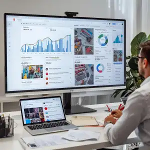Competitor analysis comparing industry strategies to identify growth opportunities and create standout engaging content