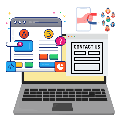 Conversion optimized websites designed to turn visitors into loyal customers with fast and engaging pages encouraging action