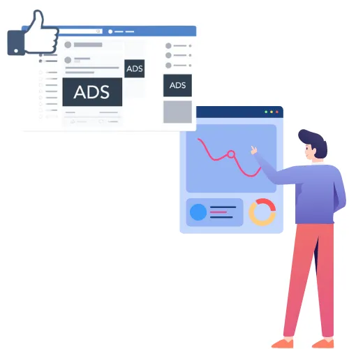 Create effective ads with our facebook marketing company to boost engagement