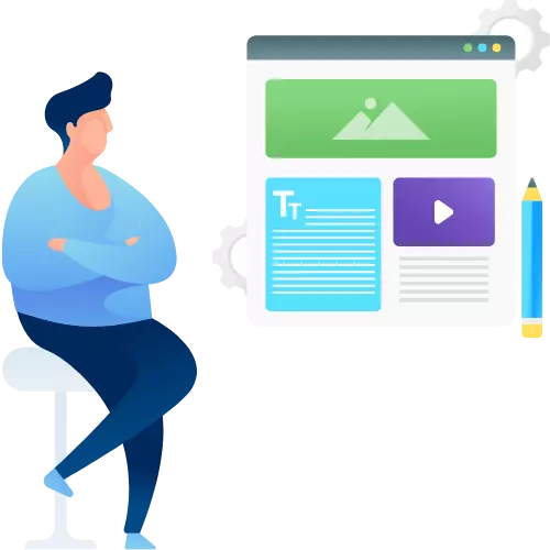 Creative thinking process in a website development company for designing innovative and user-friendly websites