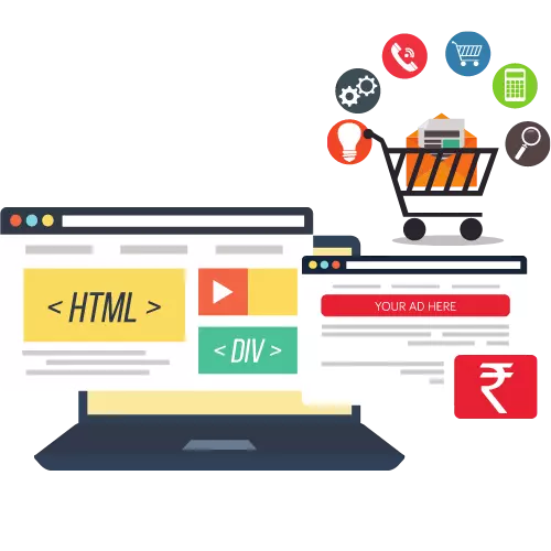 E-commerce website development services creating fast, professional online stores with smooth user experience