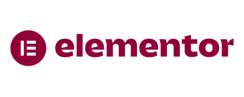 Elementor logo showing the official branding mark of the elementor website builder platform