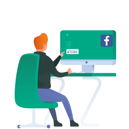 facebook news feed ads by besttech, a facebook marketing company in chennai, showing targeted promotions