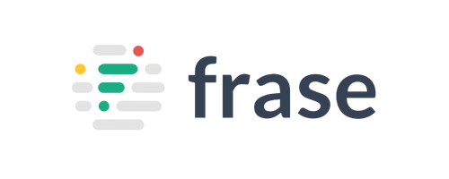 Frase logo showing modern brand identity design with clean and professional typography
