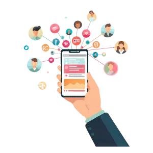Boosting post engagement by increasing likes, comments, and shares to build active audience connections