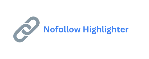 Nofollow high logo displaying a badge-style design representing high nofollow link quality and seo attributes
