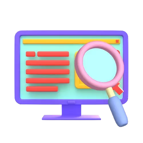 search ads interface showing targeted results and ad placement on search engine