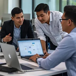 Technical architects planning app structure and selecting the right tools for long term success