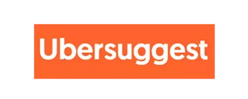 Ubersuggest dashboard showing seo keyword research tools, traffic insights, and website analytics interface
