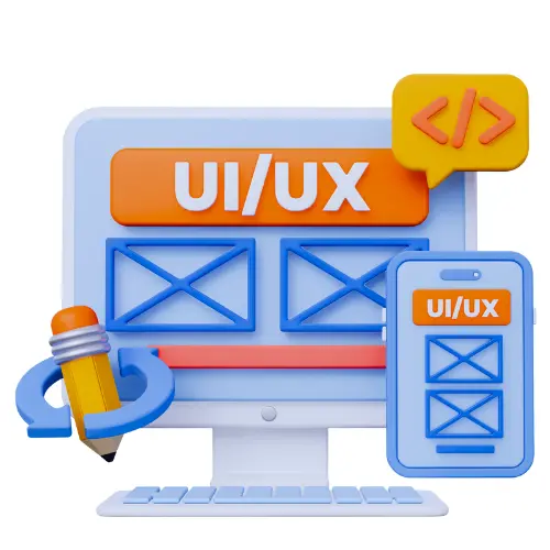 Ui ux design for Android app development focusing on easy navigation, simple layouts and smooth user experience
