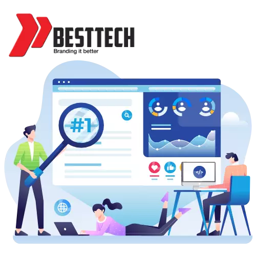 Illustration showing why a business needs a search engine marketing company to boost online visibility and attract more leads
