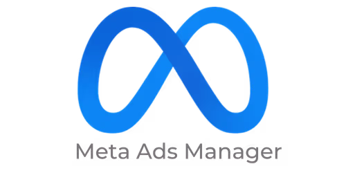 meta ads manager logo for managing and optimizing digital advertising campaigns