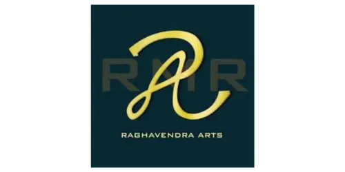 raghavendraarts logo representing the brand identity