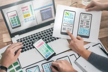 Application development services creating custom web, mobile, and desktop apps for businesses