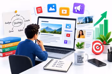 content strategy and creation for planning and developing relevant digital content