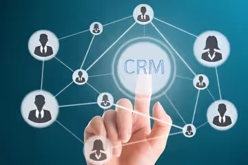 CRM integration in digital marketing dashboard tracking customer data to improve campaigns and relationships