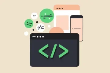 Cross-platform app development showing one app running smoothly on phones, tablets, and other devices