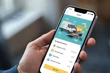 On-demand service app development for delivery, ride-sharing, and booking services